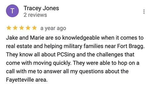 Google Review for Allora Homes from Tracey Jones